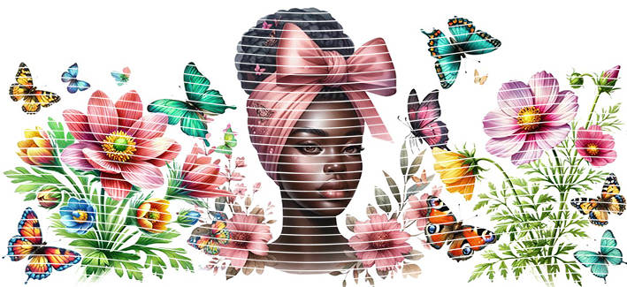 16oz Sunflower Girl-SU-154